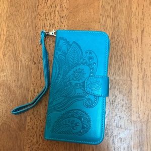 iPhone 7plus teal case